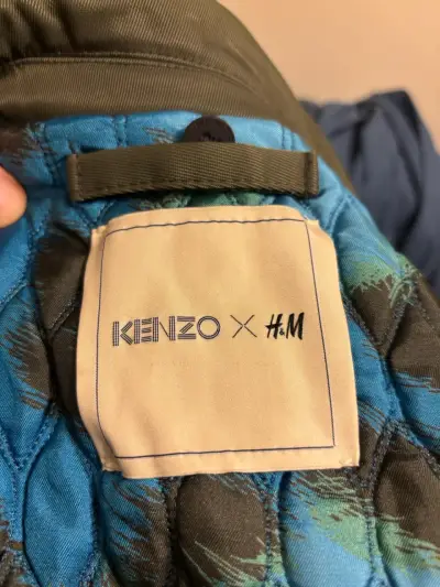 Parka KENZO X H&M verde militar para hombre - miniatura 5