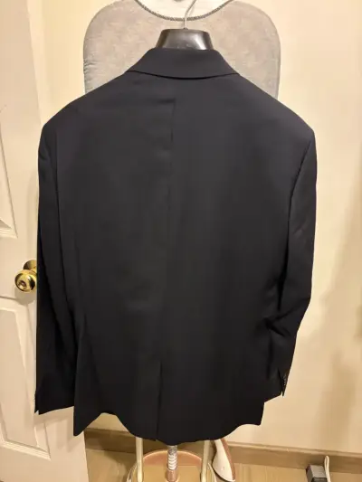 Blazer formal negro para hombre - miniatura 2