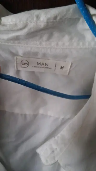 Camisa blanca de hombre Urb talla M - miniatura 1