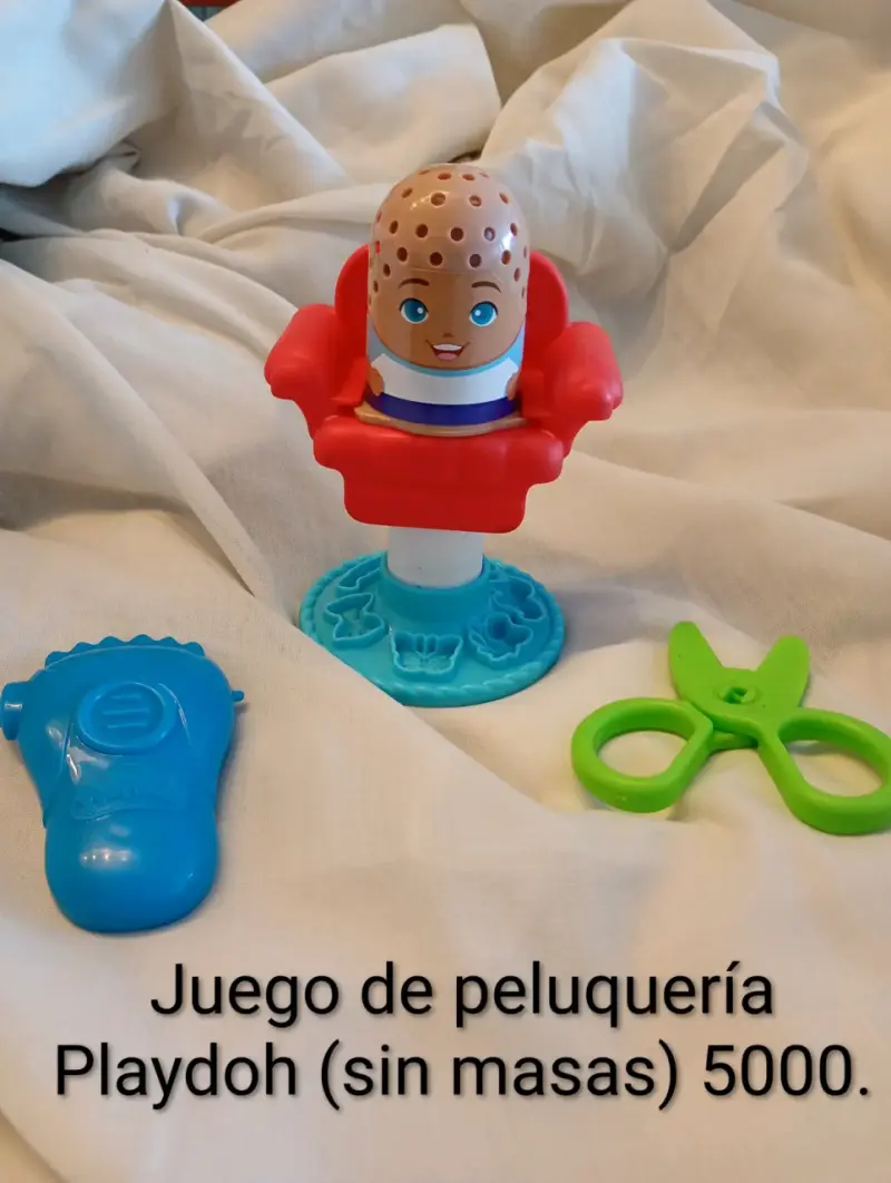 Juego de peluquería Playdoh sin masas