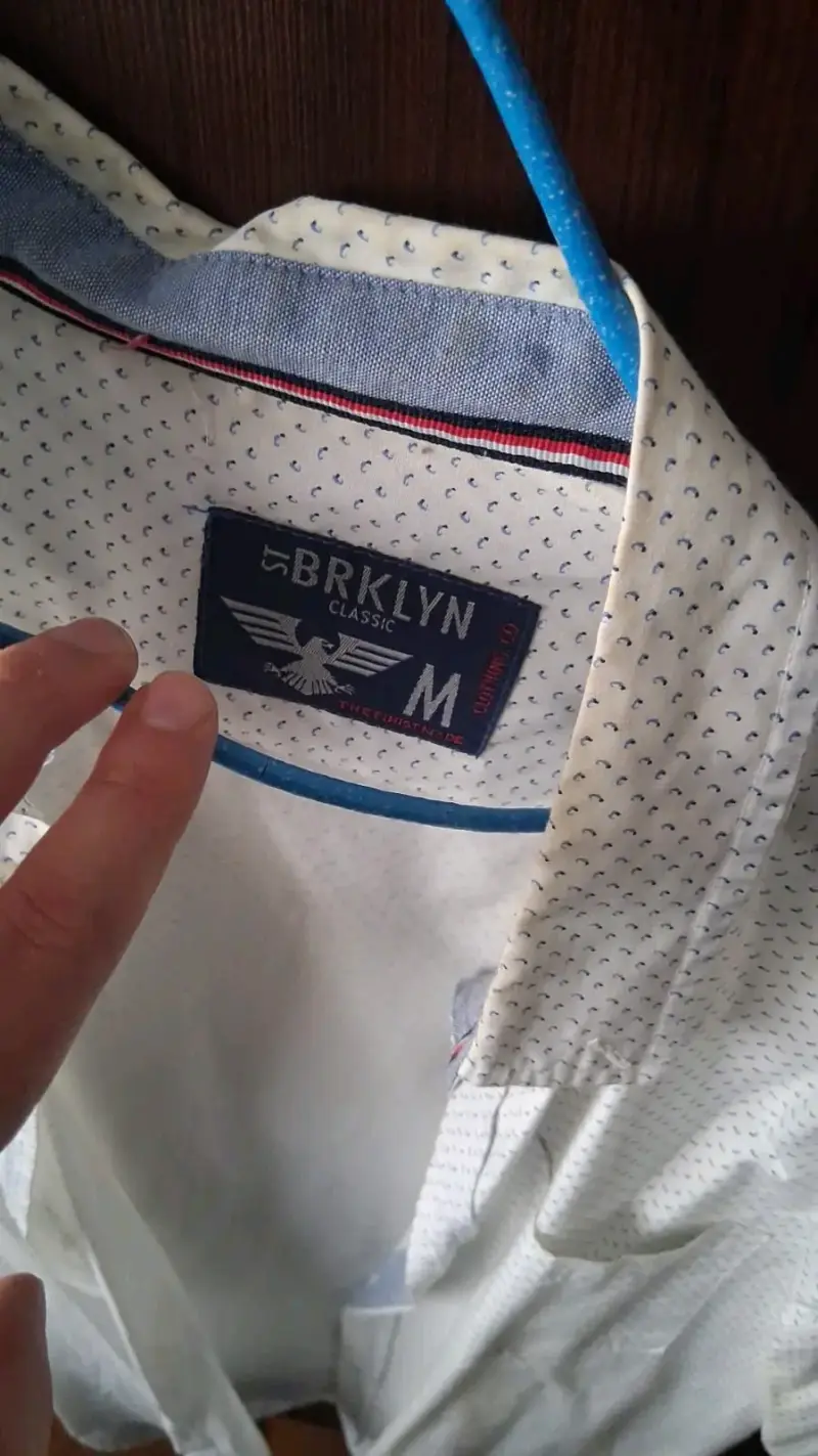 Camisa St Brklyn Classic blanca de hombre - 1