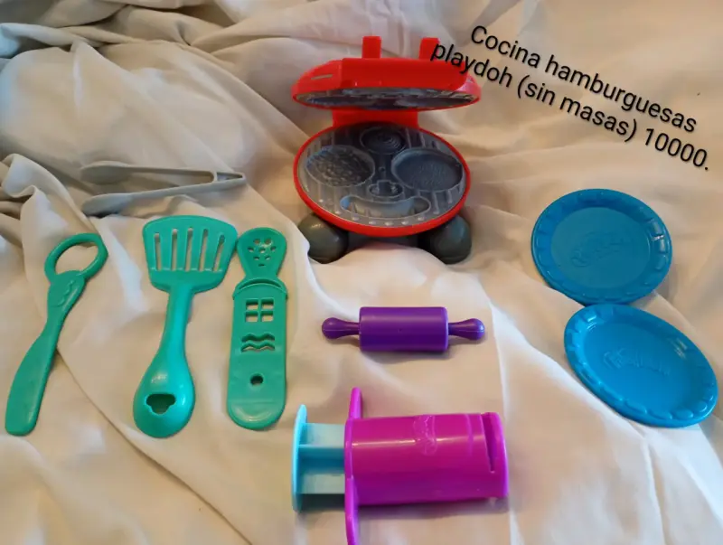 Set de Cocina de Hamburguesas Play-Doh (sin masas)