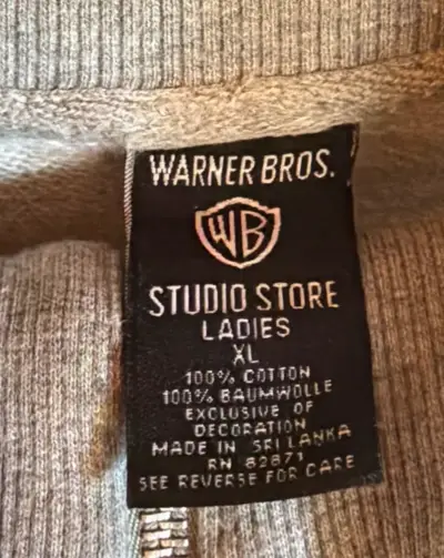 Polerón gris Warner Bros - miniatura 3