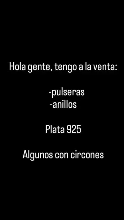 Pulseras y anillos de plata 925 con y sin circones - miniatura 1