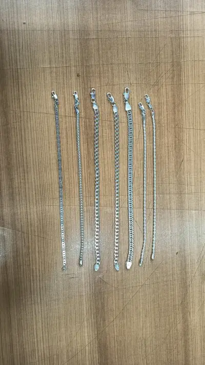 Pulseras y anillos de plata 925 con y sin circones - miniatura 2