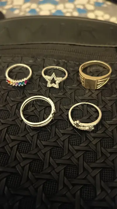 Pulseras y anillos de plata 925 con y sin circones - miniatura 4