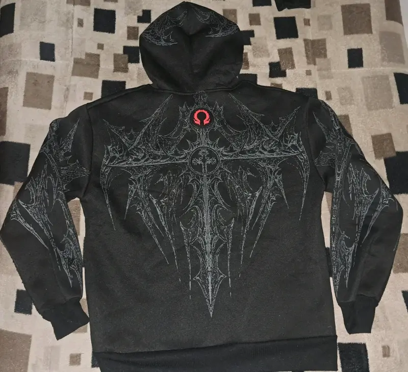 Poleron deportivo de breathedivinity replica - 2