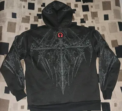 Poleron deportivo de breathedivinity replica - miniatura 2