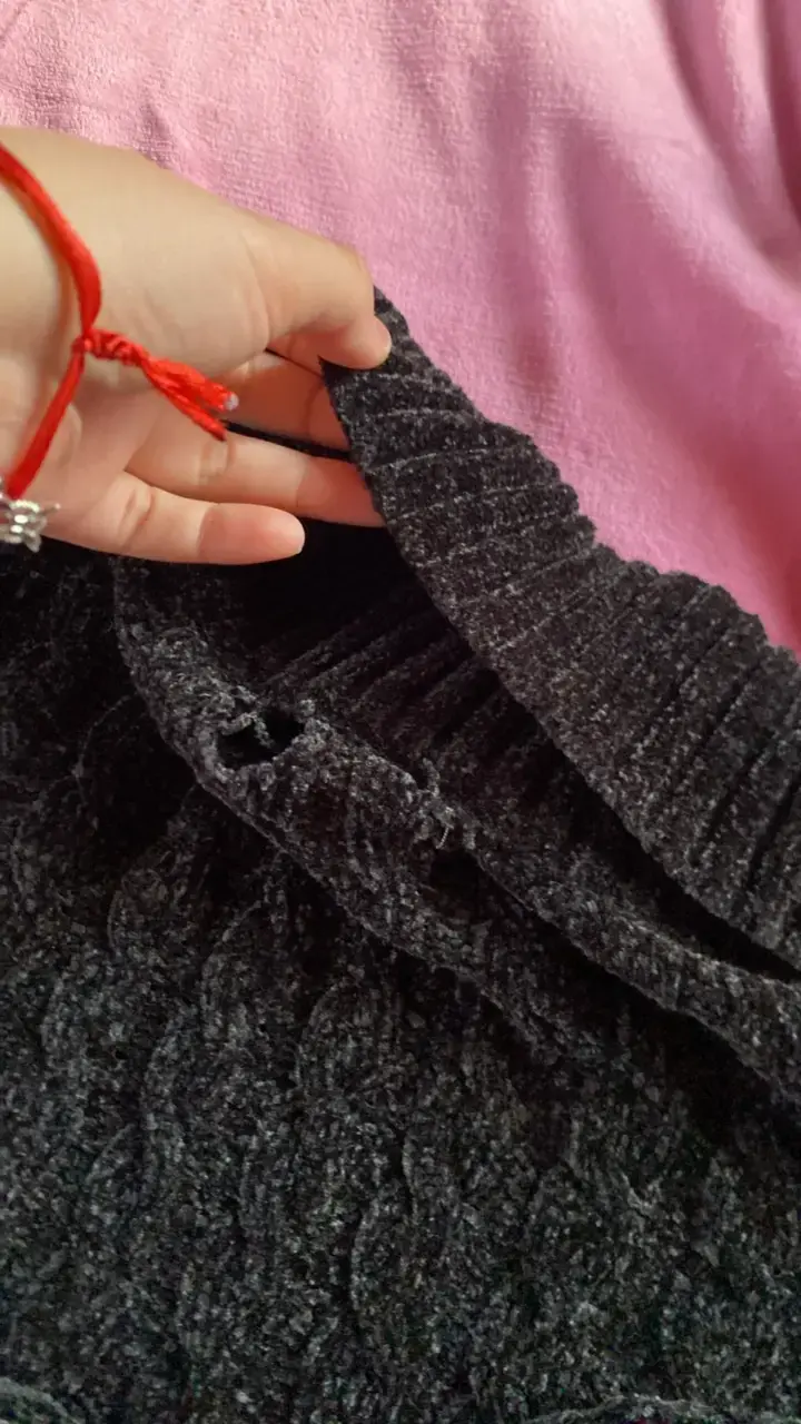 Suéter de lana gris oscuro para mujer - 3