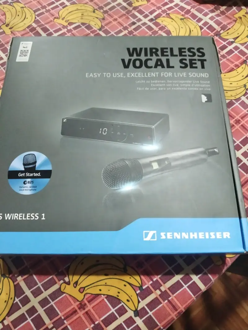 Set de micrófono inalámbrico Sennheiser para sonido en vivo - 1