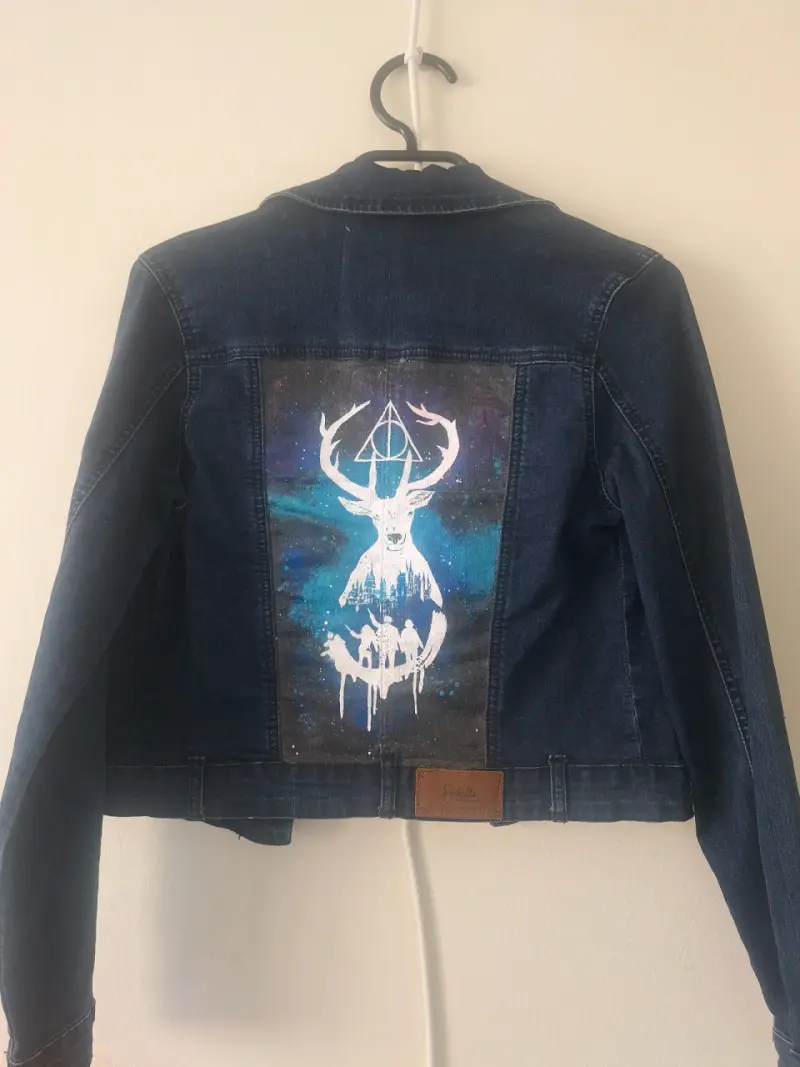 Chaqueta de mezclilla azul Sybilla para mujer - 2