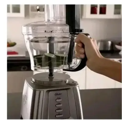 Procesador de Alimentos Oster Plateado - miniatura 2