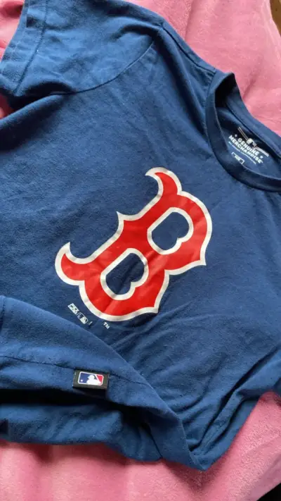 Polera azul Boston Red Sox MLB - miniatura 2