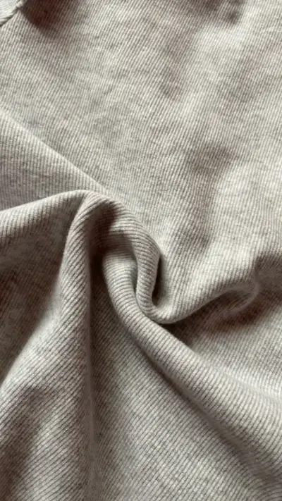 Polera gris de algodón para mujer Redwood - miniatura 6