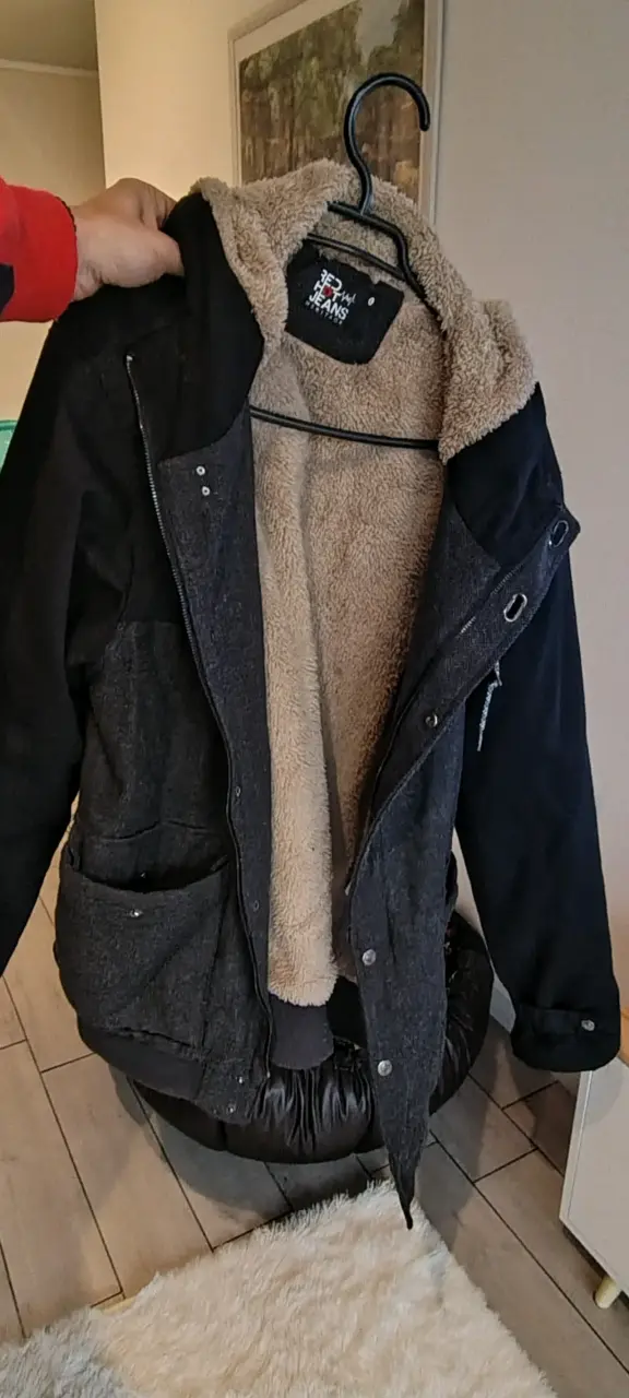 Chaqueta de invierno con forro de lana