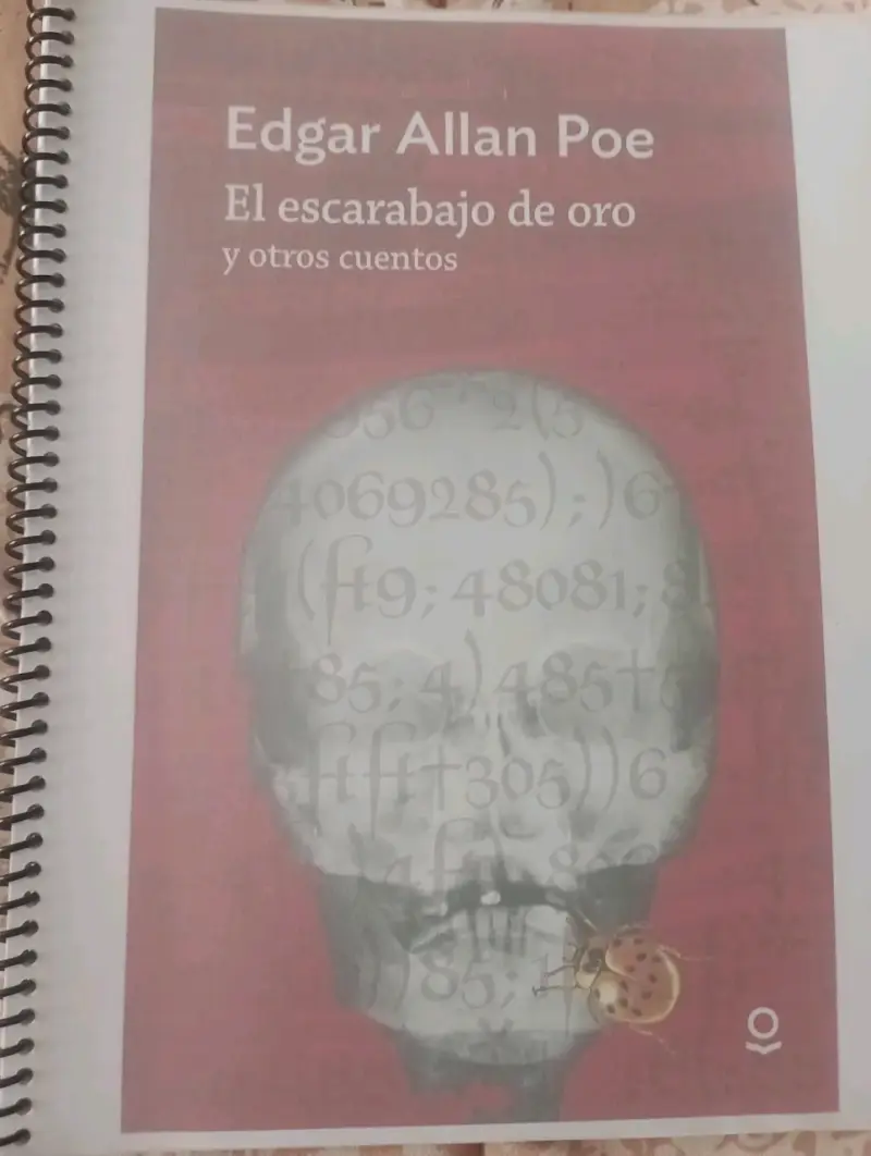 Libro 'El escarabajo de oro' de Edgar Allan Poe