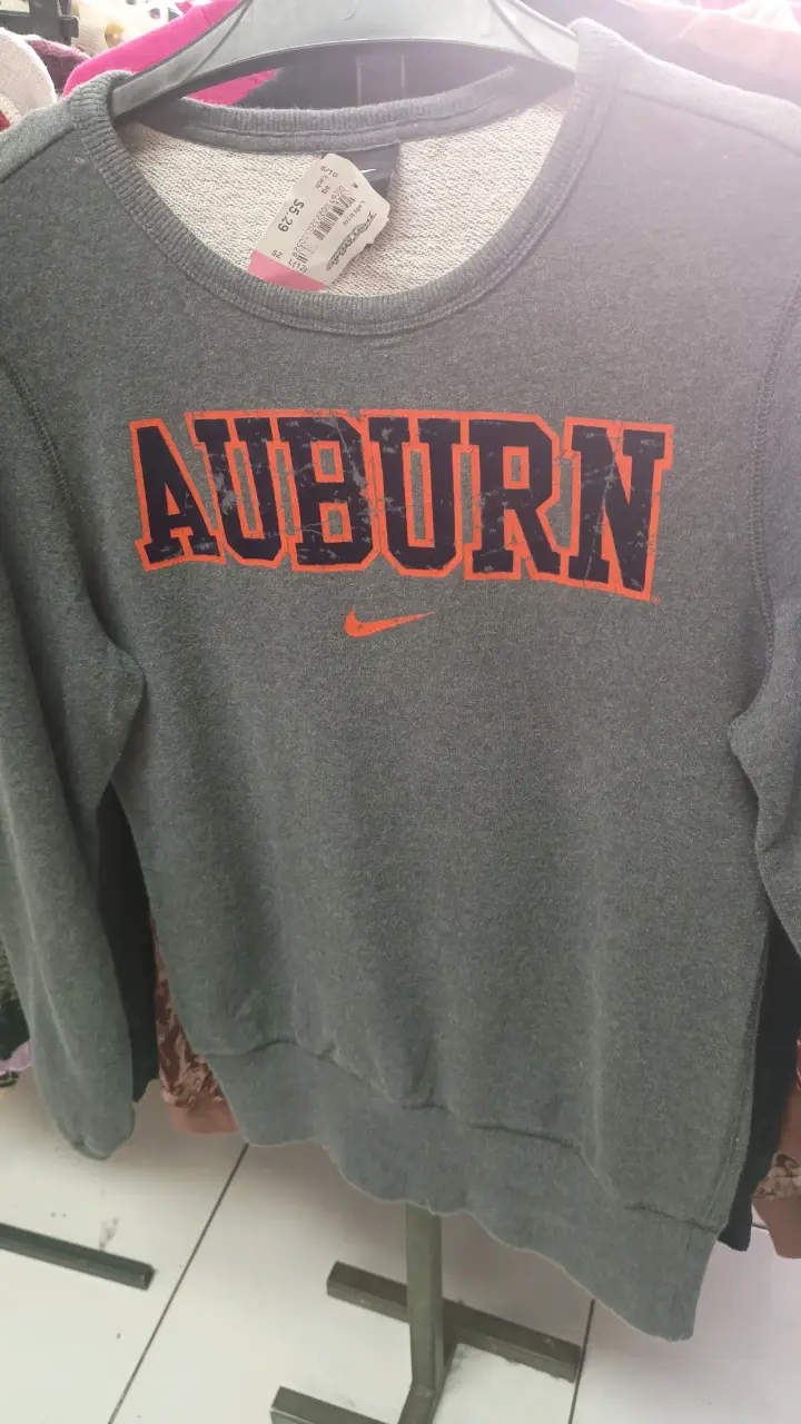 Polerón gris Auburn Nike para hombre