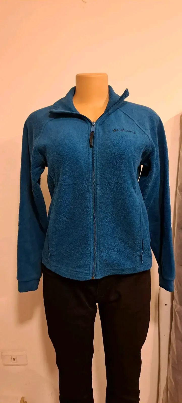 Chaqueta polar azul Columbia para mujer - 1
