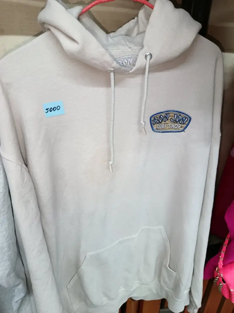 Polerón con capucha Ron Jon Surf Shop beige