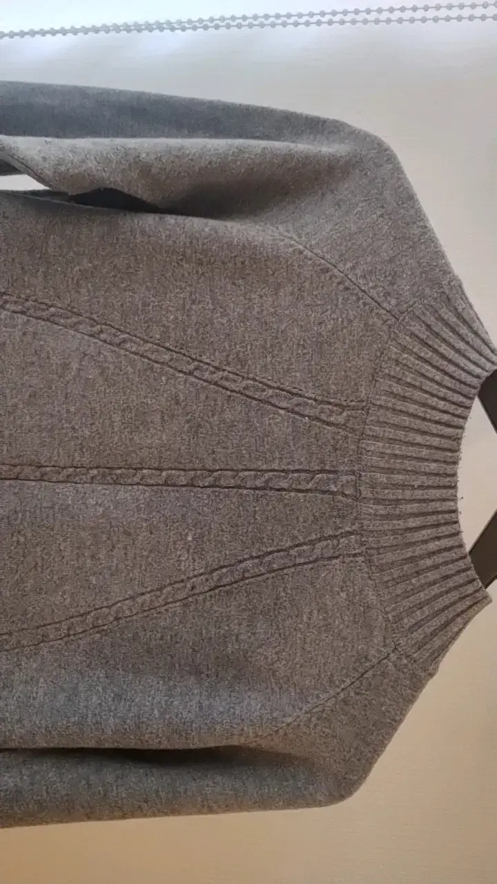 Vestido de lana gris para mujer - 2