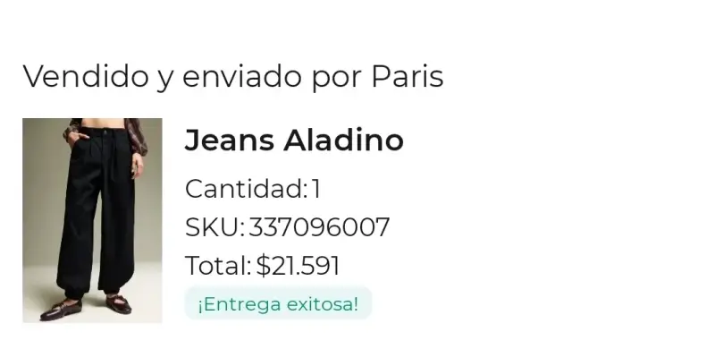 Pantalones Aladino Negros de Opposite - 2