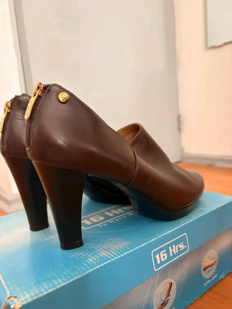 Zapatos de tacón marrones Gacel ultra cómodos - 2