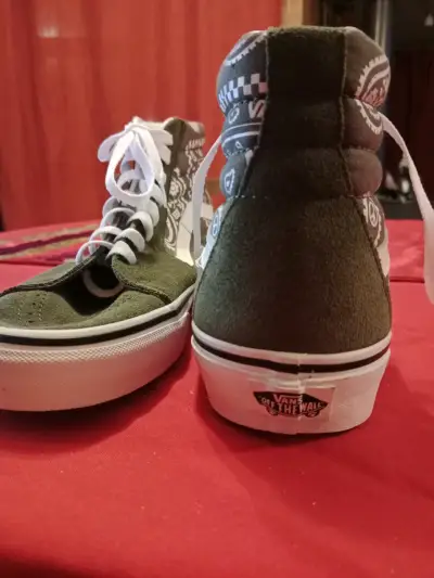 Zapatillas Vans verdes talla 42 - miniatura 2
