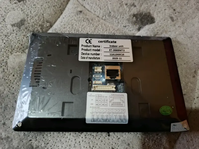 Videportero WiFi 7 pulgadas con conexión celular - 5
