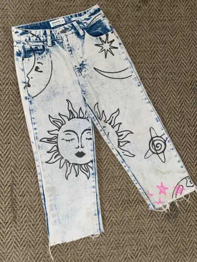 Jeans Foster de mezclilla talla 14 niña - miniatura 1