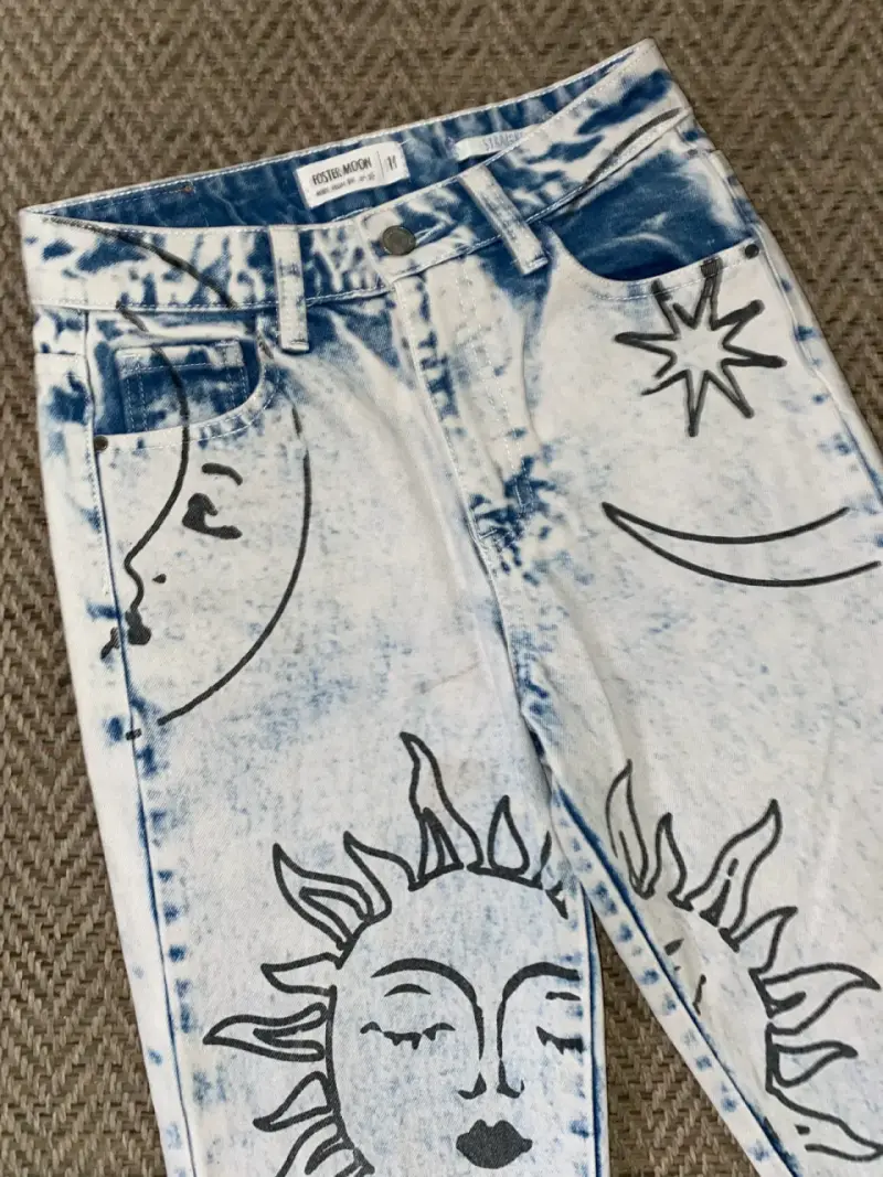 Jeans Foster de mezclilla talla 14 niña - 2