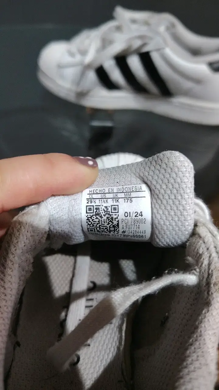 Zapatillas Adidas Superstar blancas clásicas - 3