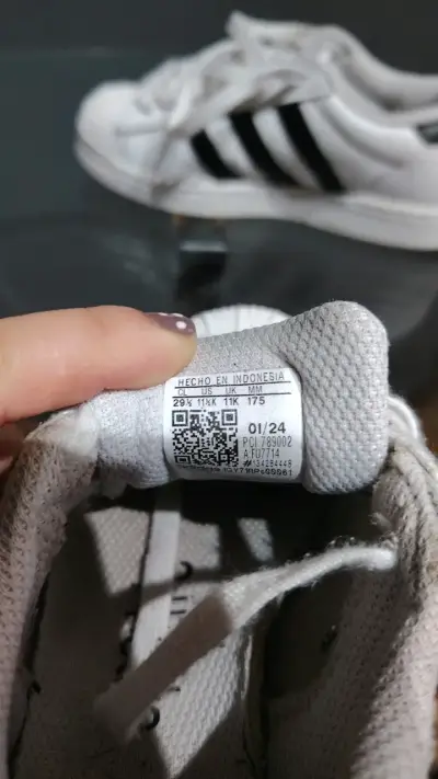 Zapatillas Adidas Superstar blancas clásicas - miniatura 3
