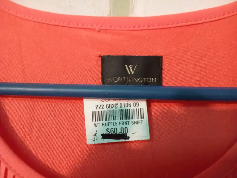 Vestido plisado sin mangas color coral - 2