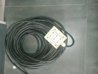 Cable alargador eléctrico con múltiples enchufes - miniatura 1