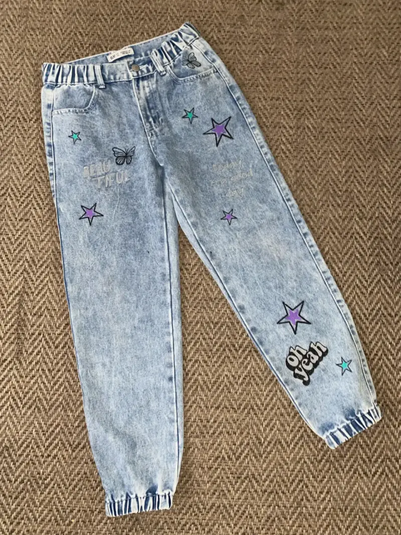 Jeans de mezclilla Melt Niña talla 12 - 1