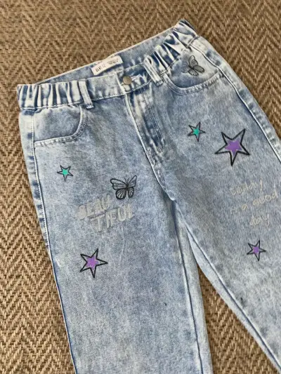 Jeans de mezclilla Melt Niña talla 12 - miniatura 4