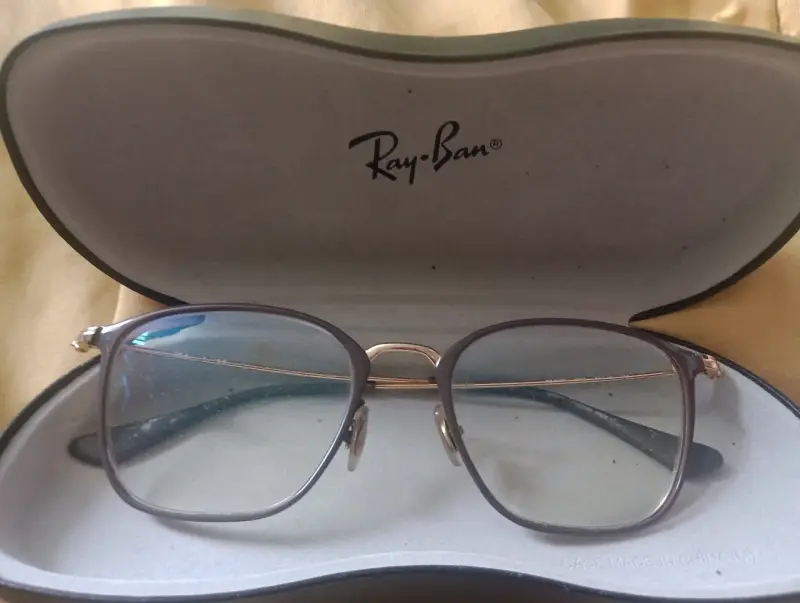Lentes ópticos Ray-Ban con marco metálico - 1