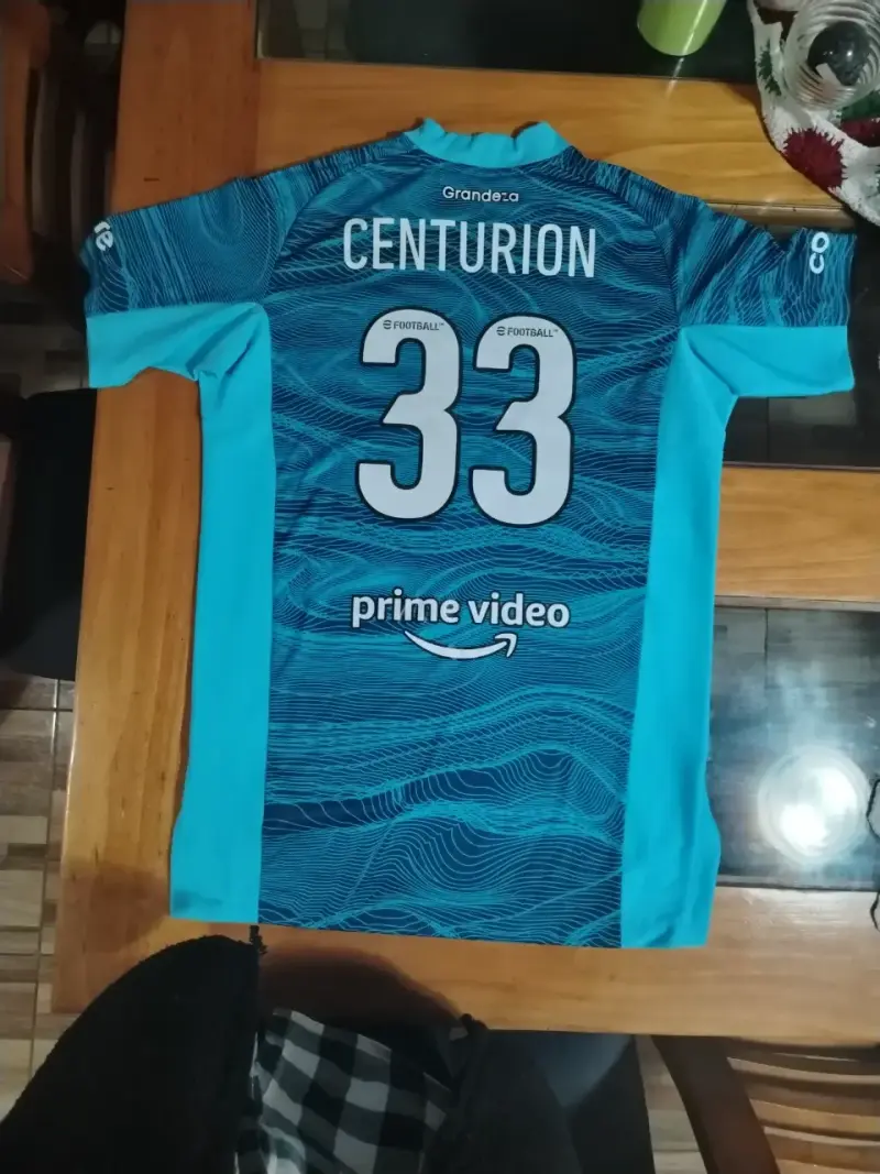 Camiseta de fútbol Centurión 33 azul - 1