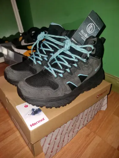 Botas de trekking Marmot impermeables negras - miniatura 1