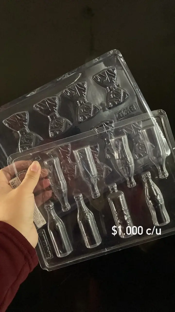 Moldes de plástico para chocolates y dulces - 1
