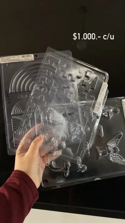 Moldes de plástico para chocolates y dulces - miniatura 2