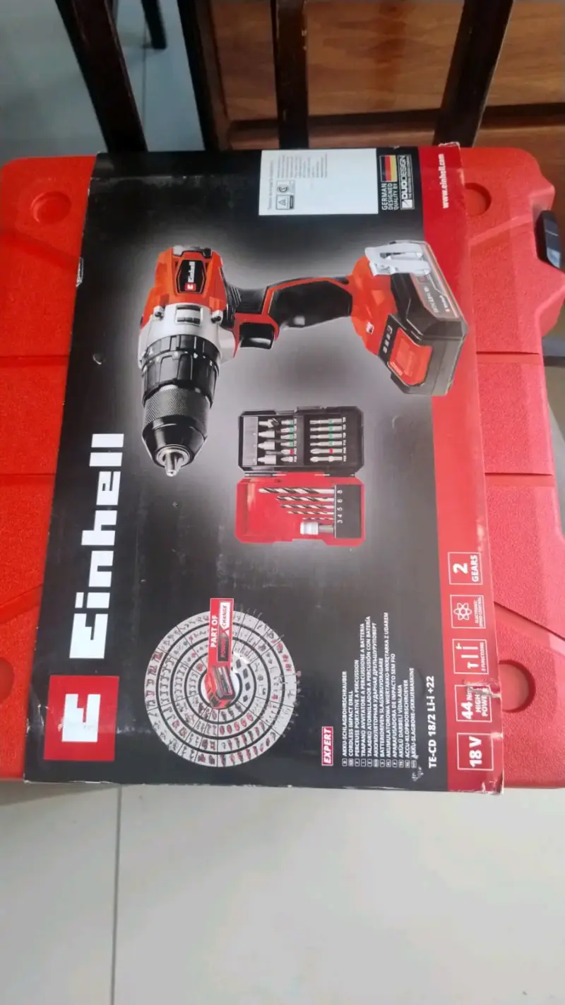 Taladro Inalámbrico Einhell TE-CD 18/2 Li-Ion - 1
