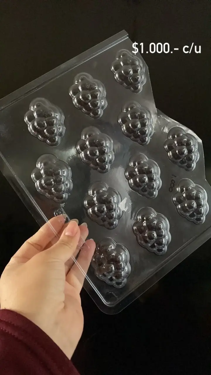 Molde de plástico para chocolates - 3