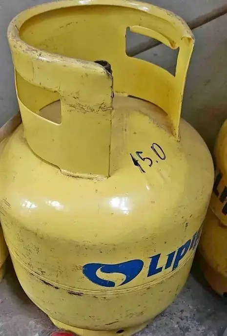 Balón de gas Lipigas 15 kg usado