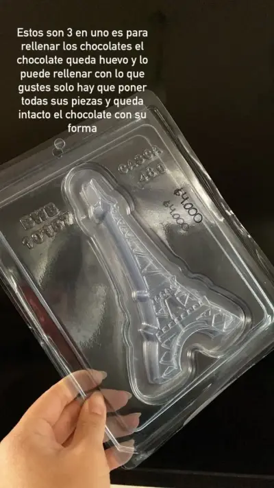 Molde de plástico para repostería 3 en 1 - miniatura 2