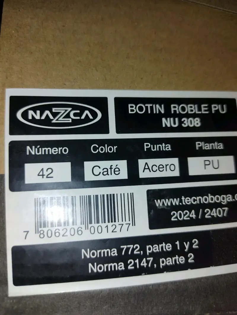 Botas de cuero aislante anticlavo marrón - 3