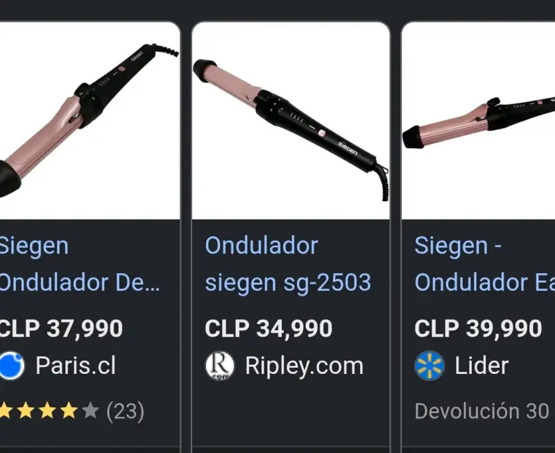 Onduladora de Pelo Siegen SC-2509 con Manual - 4