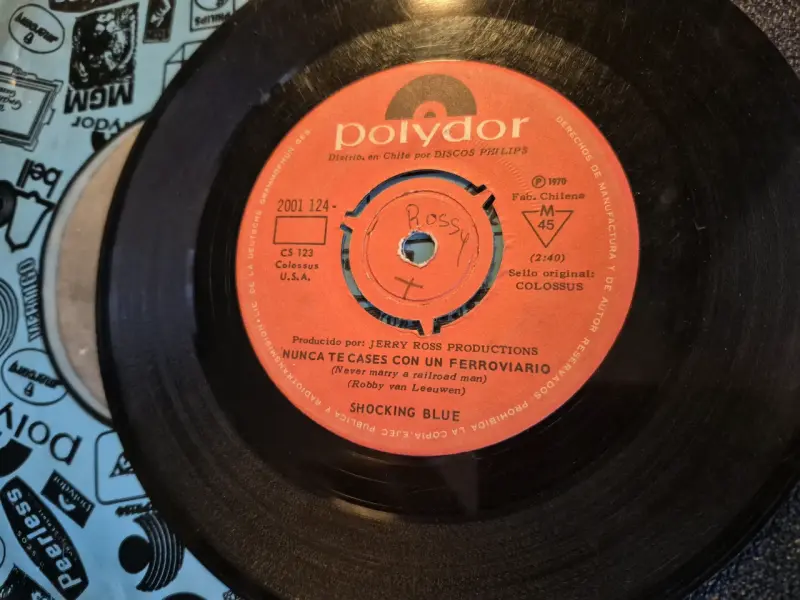 Vinilo Shocking Blue Nunca Te Cases Con Un Ferroviario