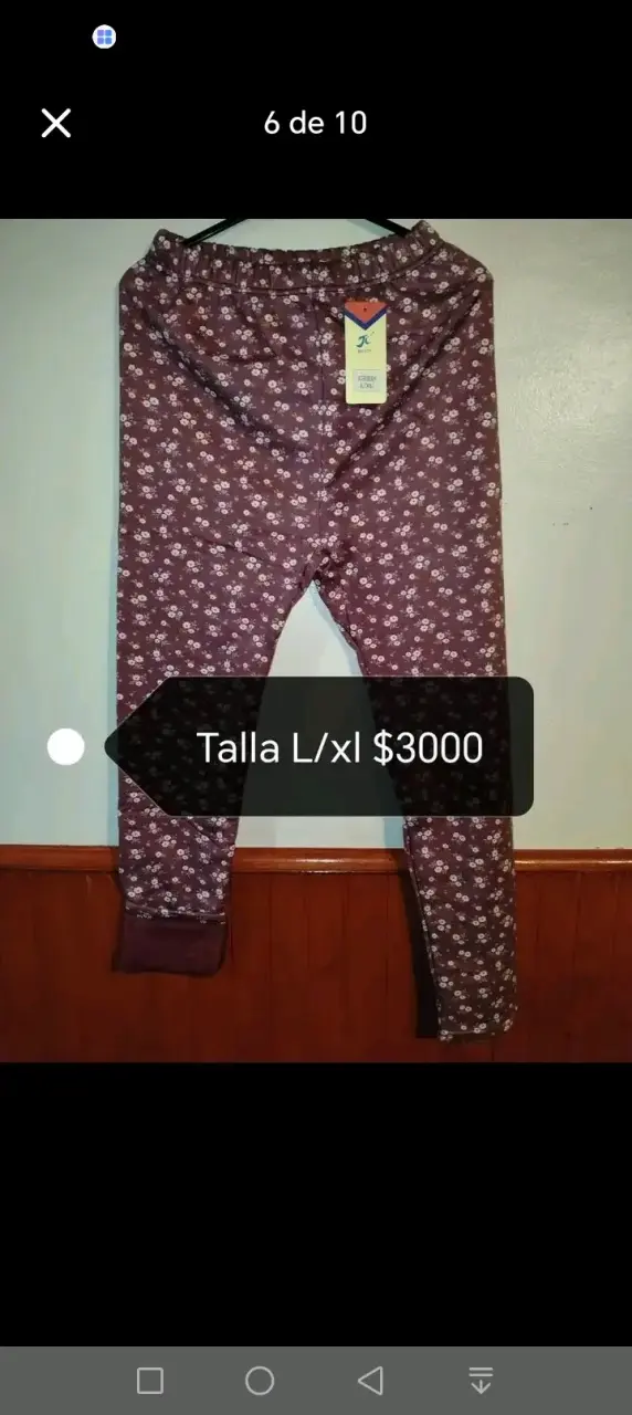 Pantalones o calzas con chiporro - 1