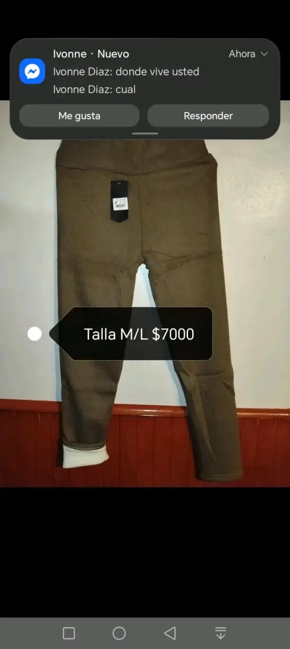 Pantalones o calzas con chiporro - 2